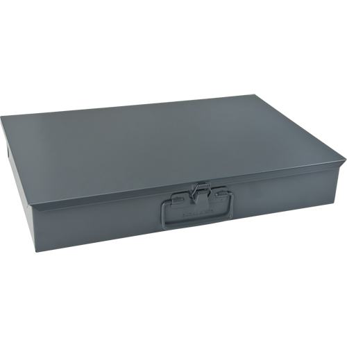 Compartment Steel Scoop Boxes , 18.34" W x 12.16" D x 3.16" H, 6 Horizontal Compartments Kelford