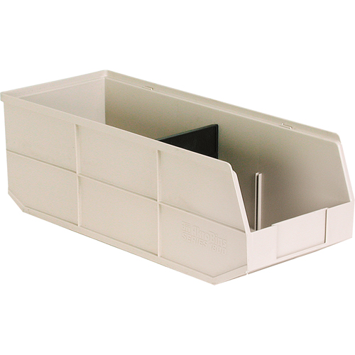Akro-Bin de la S&eacute;rie 1800, 8-1/4" la, 7" h x 20-1/2" p, Beige Kelford