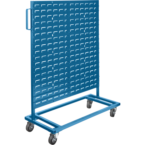 Supports mobiles pour contenants - &agrave; un c&ocirc;t&eacute;, &agrave; un c&ocirc;t&eacute;, 36" la x 16" p x 46-1/2" h Kelford