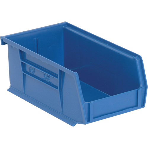 Ultra Stack & Hang Bin, 4-1/8" W x 3" H x 7-3/8" D, Blue Kelford