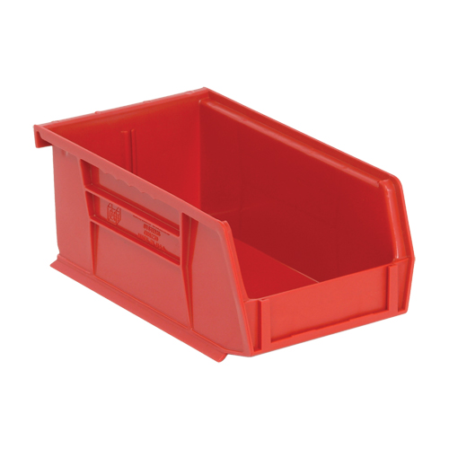 Ultra Stack & Hang Bin, 4-1/8" W x 3" H x 7-3/8" D, Red Kelford