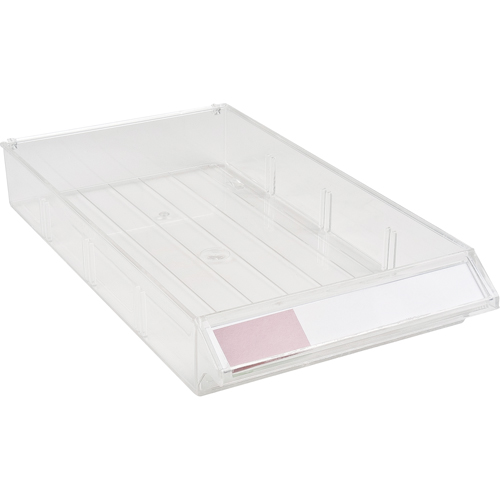 Tiroir de rechange pour armoires de pi&egrave;ces KPC-300, Plastique, 5-3/8" la x 9-13/16" p, 1-3/5" h, Transparent Kelford