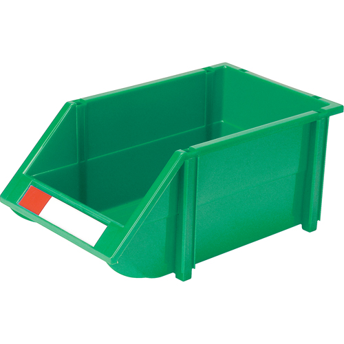 Bac empilable & &agrave; suspendre, 8-3/16" la, 6-3/16" h x 14" p, Vert Kelford