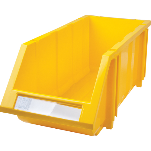 Bac empilable & &agrave; suspendre, 7-7/8" la, 7" h x 17-11/16" p, Jaune Kelford