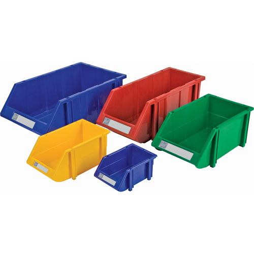 Bac empilable & &agrave; suspendre, 7-7/8" la, 7" h x 17-11/16" p, Rouge Kelford