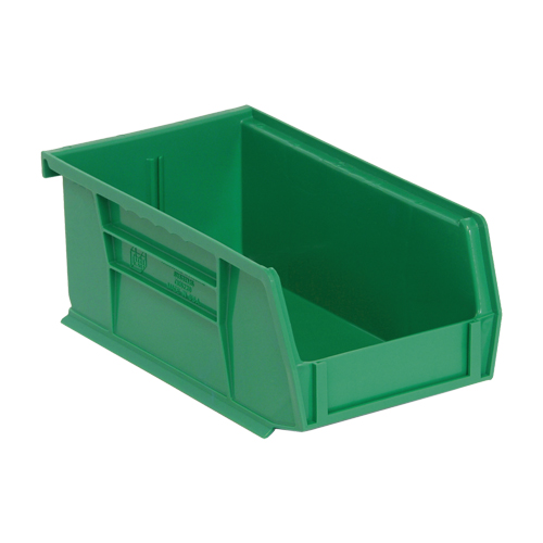 Ultra Stack & Hang Bin, 4-1/8" W x 3" H x 7-3/8" D, Green Kelford