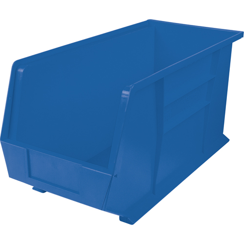 Ultra Stack & Hang Bin, 8-1/4" W x 9" H x 18" D, Blue Kelford