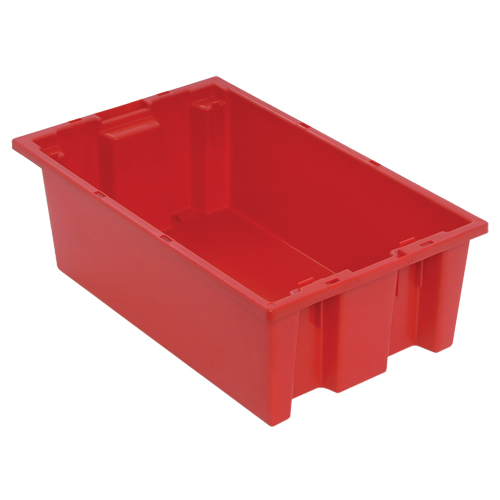 Contenants Stack & Nest, 6" x 18" x 11", Rouge Kelford