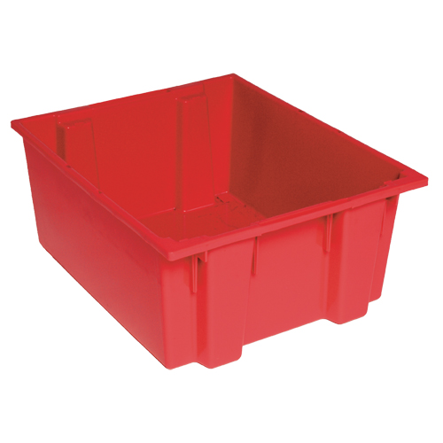 Contenants Stack & Nest, 8" x 19,5" x 13,5", Rouge Kelford