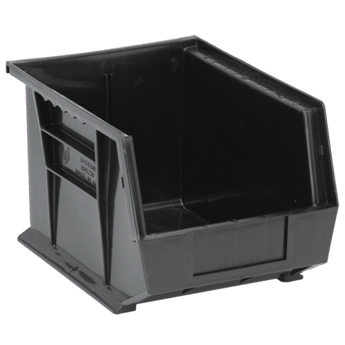 Ultra Stack & Hang Bin, 8-1/4" W x 7" H x 10-3/4" D, Black Kelford