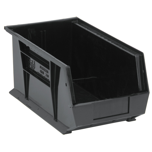 Ultra Stack & Hang Bin, 8-1/4" W x 7" H x 14-3/4" D, Black Kelford