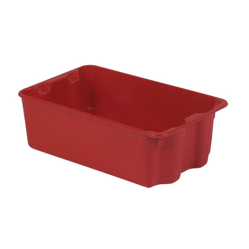 Contenants Stack-N-Nest Polylewton, 7,9" x 24" x 14,1", Rouge Kelford