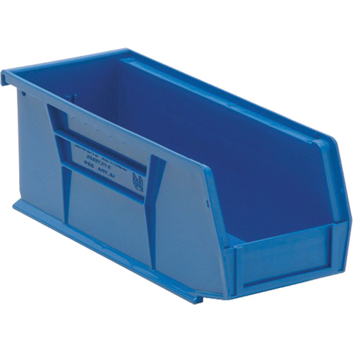 Ultra Stack & Hang Bin, 4-1/8" W x 4" H x 10-7/8" D, Blue Kelford