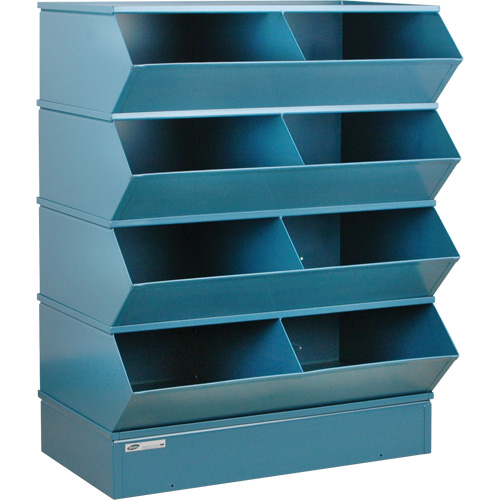 Syst&egrave;mes sectionnels &agrave; assembler, Cap. 5000 lb, 37" la x 24" p x 44" h, Bleu Kelford
