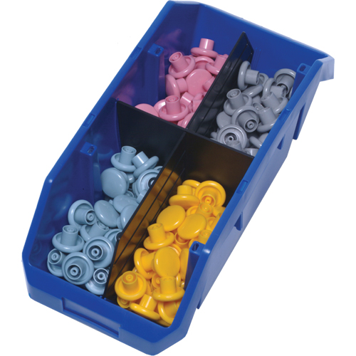 Quick Pick Bins, 5" x 6.625" x 12-1/2", Blue Kelford