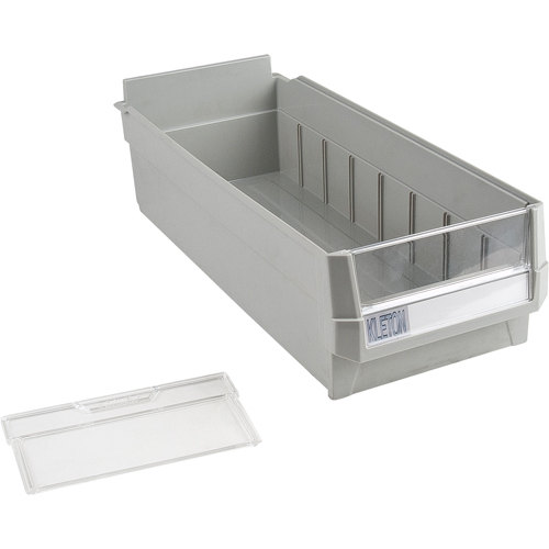 Replacement Drawer for KPC-HD Heavy-Duty Parts Cabinets, Plastic, 6-1/2" W x 14-4/5" D x 4" H, Grey Kelford