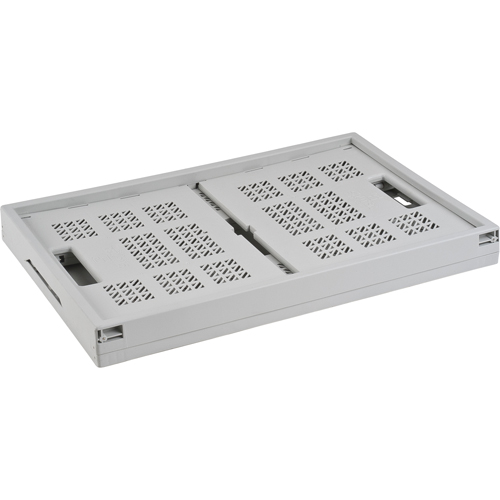 Bac repliable, 21" lo x 14" la x 10,5" h, Gris Kelford