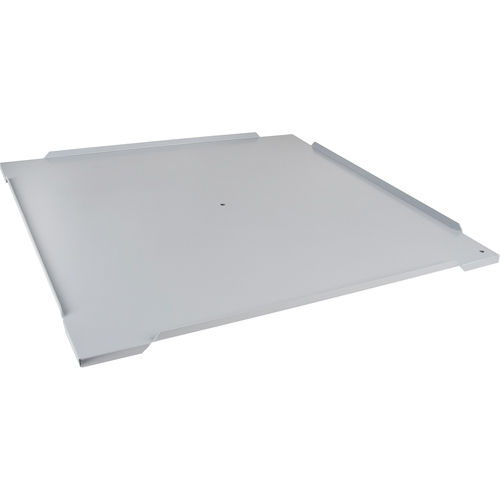 Carrousel de casiers &agrave; tiroirs industriels & robustes, Acier, 27-1/2" la x 27-1/2" p x 1" h, Gris Kelford