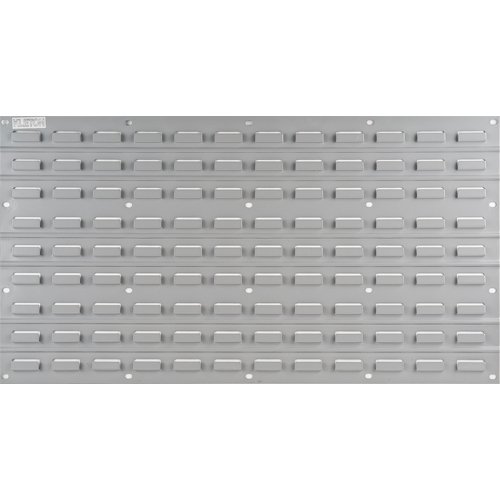 Metal Louvered Panel Bin Support Rack, 32 Bins, 36" W x 1/8" D x 19" H Kelford