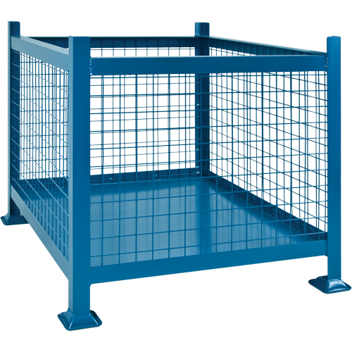 Contenants de vrac empilables, 40,5" la x 48,5" p x 30" h, Capacit&eacute; de 3000 lb Kelford