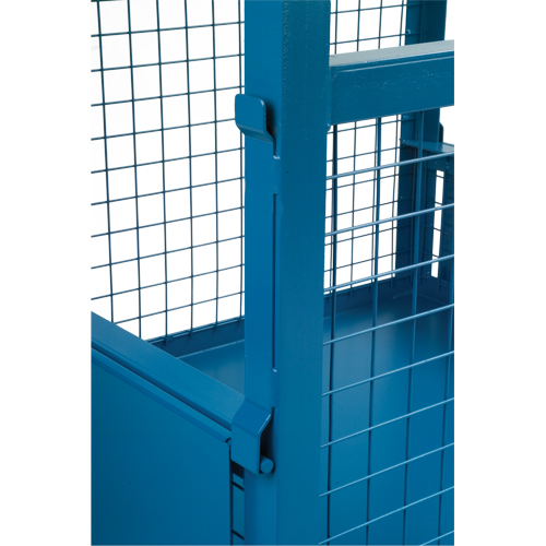 Bulk Stacking Containers, 34.5" W x 40.5" D x 30" H, 3000 lbs. Capacity Kelford