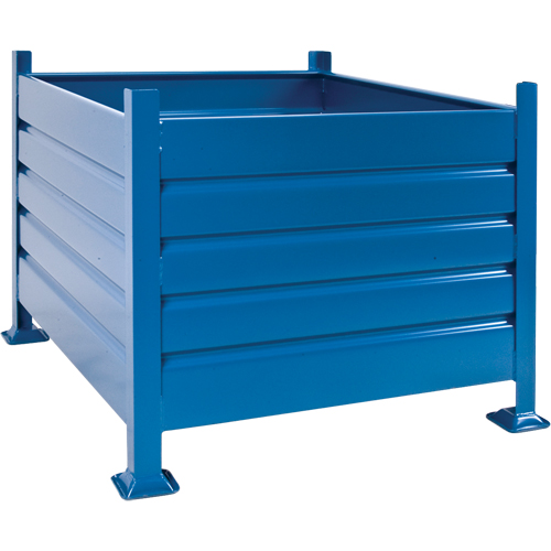Contenants de vrac empilables, 30" ha x 34,5" la x 40,5" p, Capacit&eacute; de 4500 lb Kelford