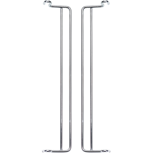 Supports lat&eacute;raux en fil m&eacute;tallique Kelford