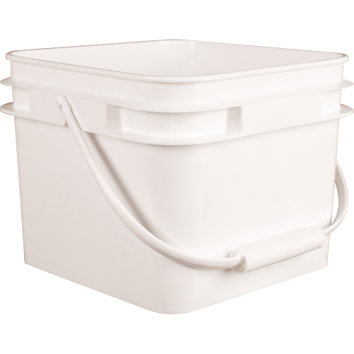 Square Pail, Plastic, 2.1 gal. Kelford