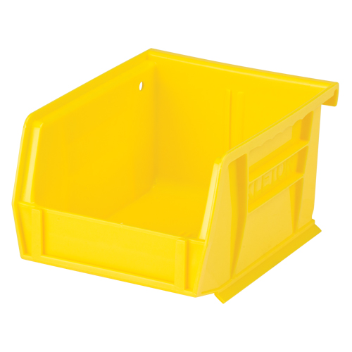 Stack & Hang Bin, 4-1/8" W x 3" H x 5-3/8" D, Yellow Kelford