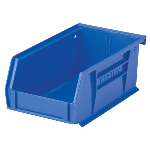 Stack & Hang Bin, 4-1/8" W x 3" H x 7-3/8" D, Blue Kelford