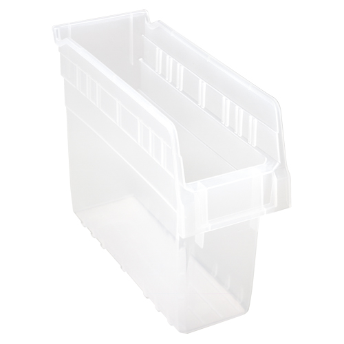 Bacs pour &eacute;tag&egrave;re Store-Max, 4-3/8" la x 8" H x 11-5/8" p, Transparent, Capacit&eacute; 44 lb Kelford