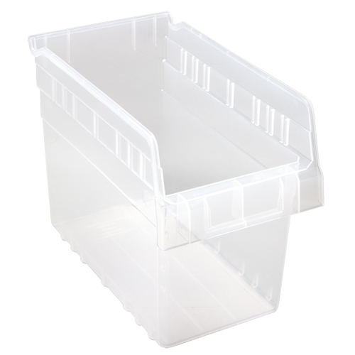 Bacs pour &eacute;tag&egrave;re Store-Max, 6-5/8" la x 8" H x 11-5/8" p, Transparent, Capacit&eacute; 44 lb Kelford