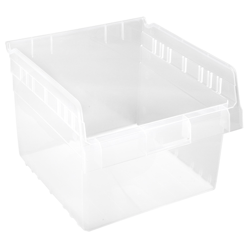 Bacs pour &eacute;tag&egrave;re Store-Max, 11-1/8" la x 8" H x 11-5/8" p, Transparent, Capacit&eacute; 44 lb Kelford