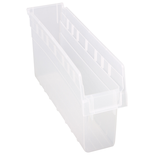 Bacs pour &eacute;tag&egrave;re Store-Max, 4-3/8" la x 8" H x 17-7/8" p, Transparent, Capacit&eacute; 56 lb Kelford