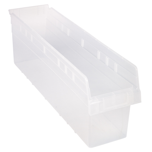 Bacs pour &eacute;tag&egrave;re Store-Max, 6-5/8" la x 8" H x 23-5/8" p, Transparent, Capacit&eacute; 68 lb Kelford