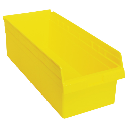 Bacs pour &eacute;tag&egrave;re Store-Max, 11-1/8" la x 8" H x 23-5/8" p, Jaune, Capacit&eacute; 68 lb Kelford