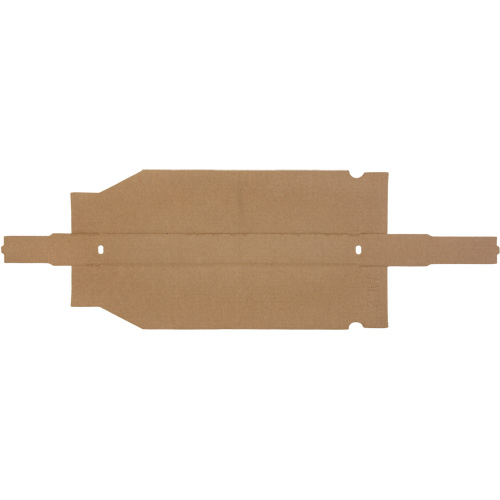 Boîtes profondes en carton ondul&eacute;, 2-7/8" la x 17-1/4" p x 4-1/2" h, Beige Kelford