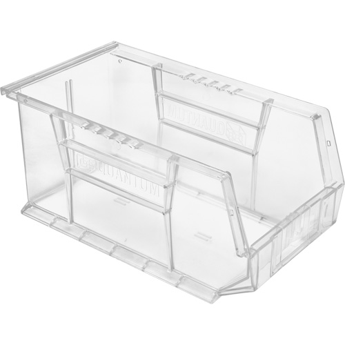 Crystal Clear Ultra Bins, 8-1/4" W x 7" H x 14-3/4" D, Clear Kelford