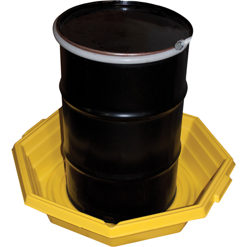 Plateaux Drums-Up, 37,5" lo x 37,5" la x 7,5" h, Cap. de d&eacute;versement 20 gal. US Kelford