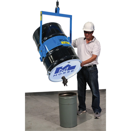 Manual Tilt Drum Lifter Kit, 55 US gal. (45 Imperial Gal.) Drum Size, 800 lbs./363 kg. Cap. Kelford