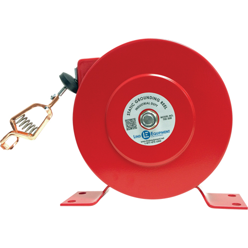 Retractable Grounding Wires, 50' Length, Light-Duty Kelford