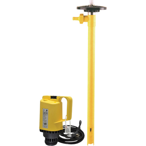 Electric Drum Pumps, Polypropylene, 45 GPM Kelford