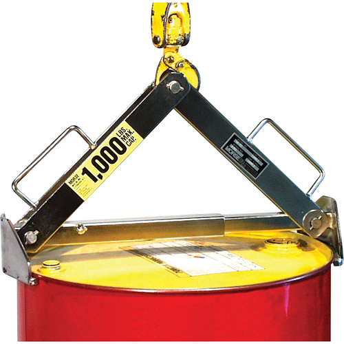 Leveur de baril, 30 - 85 gal. US (25 - 70 gal. imp.), Cap. 1000 lb/454 kg Kelford