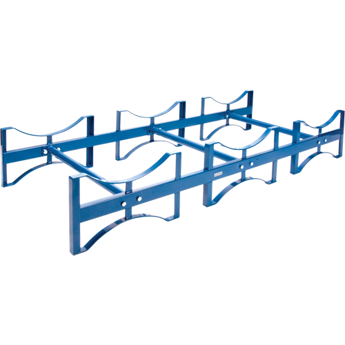 Porte-barils empilables, 3 barils, Capacit&eacute; de 2400 lb, 71-1/2" la x 30" p x 12-1/2" h Kelford