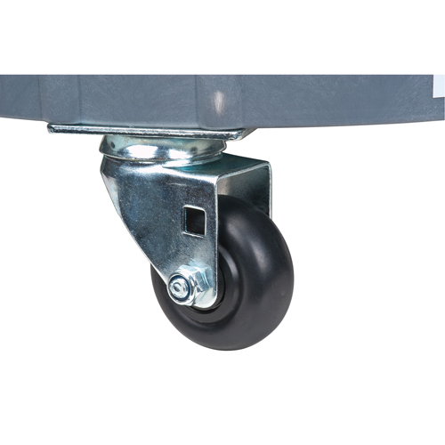 Socle roulant pour baril de confinement des fuites, 24,25" dia. X 7,625" h, Cap. de d&eacute;versement 1,5 gal. US Kelford