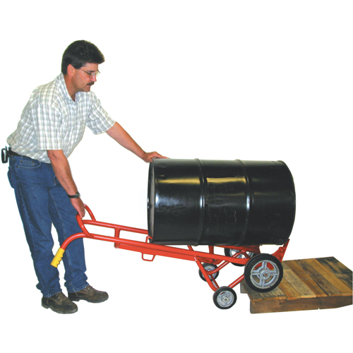 Diable de luxe pour baril 15BT, Fabriqu&eacute; en Acier, 30 - 55 gal. US (25 - 45 gal. imp.) Kelford