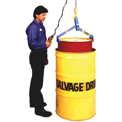 Leveur de baril et Overpack, 55 - 85 gal. US (45 - 70 gal. imp.), Cap. 1000 lb/454 kg Kelford