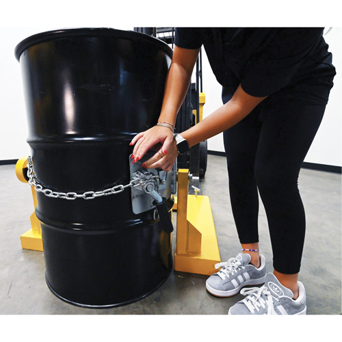 Fork Mounted Drum Carrier, For 55 US Gal. (45.8 Imperial Gal.) Kelford