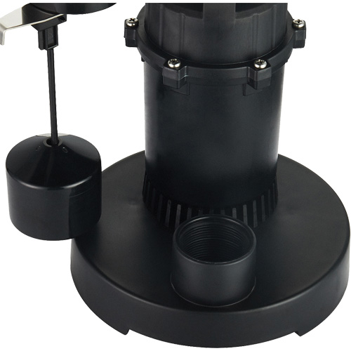 Thermoplastic Submersible Sump Pump, 2560 GPH, 115 V, 4.6 A, 1/3 HP Kelford