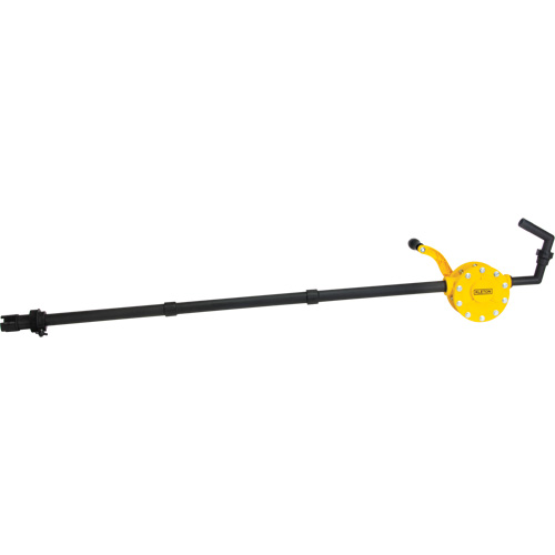 Pompe rotative pour baril, Polypropyl&egrave;ne, Pour capacit&eacute; 15 - 55 gal. US, 8 oz/course Kelford